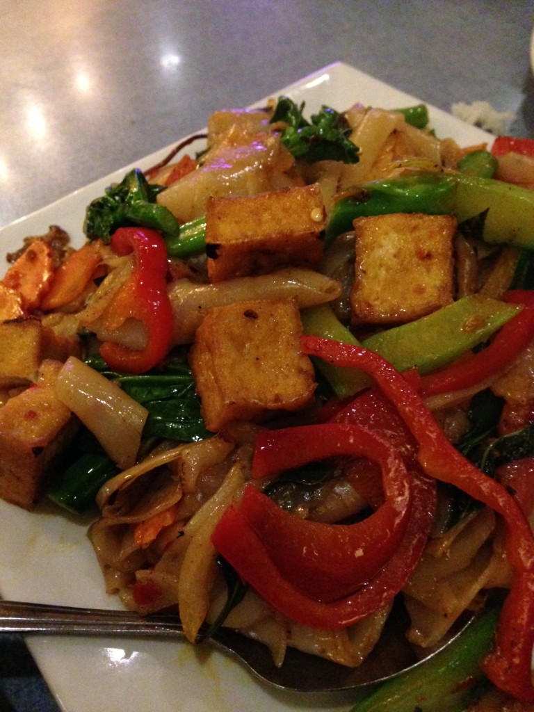 Veggie rice noodles