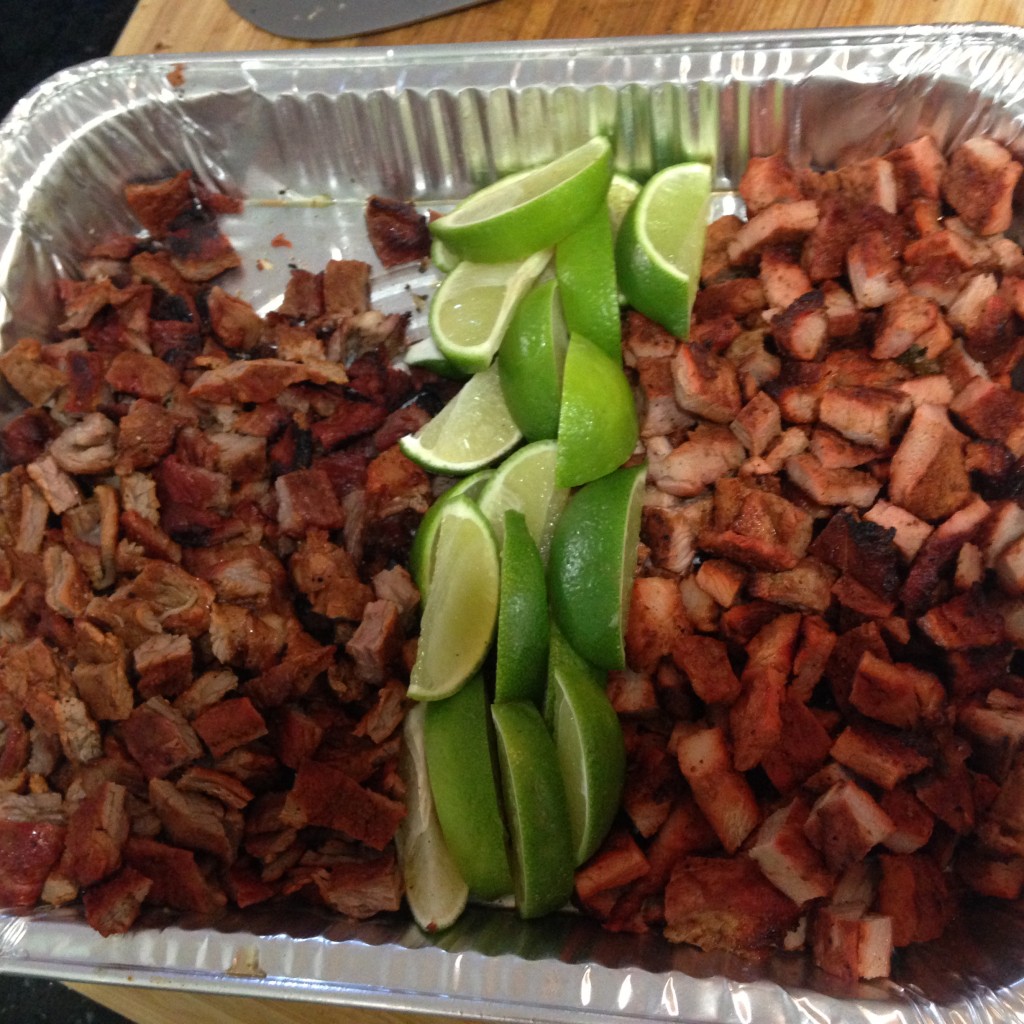 Carne Asada and Grilled Chopped Pork