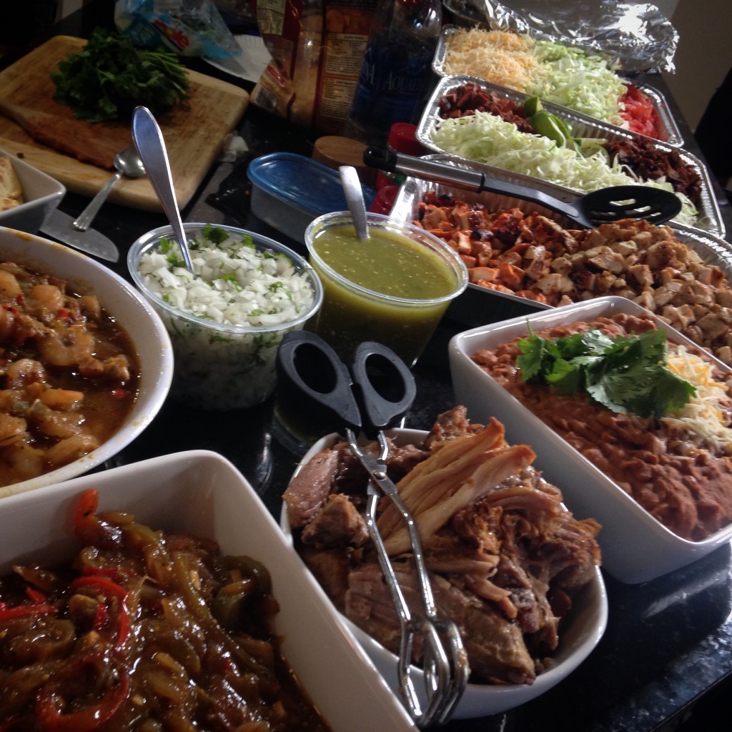 Taco Bar Spread