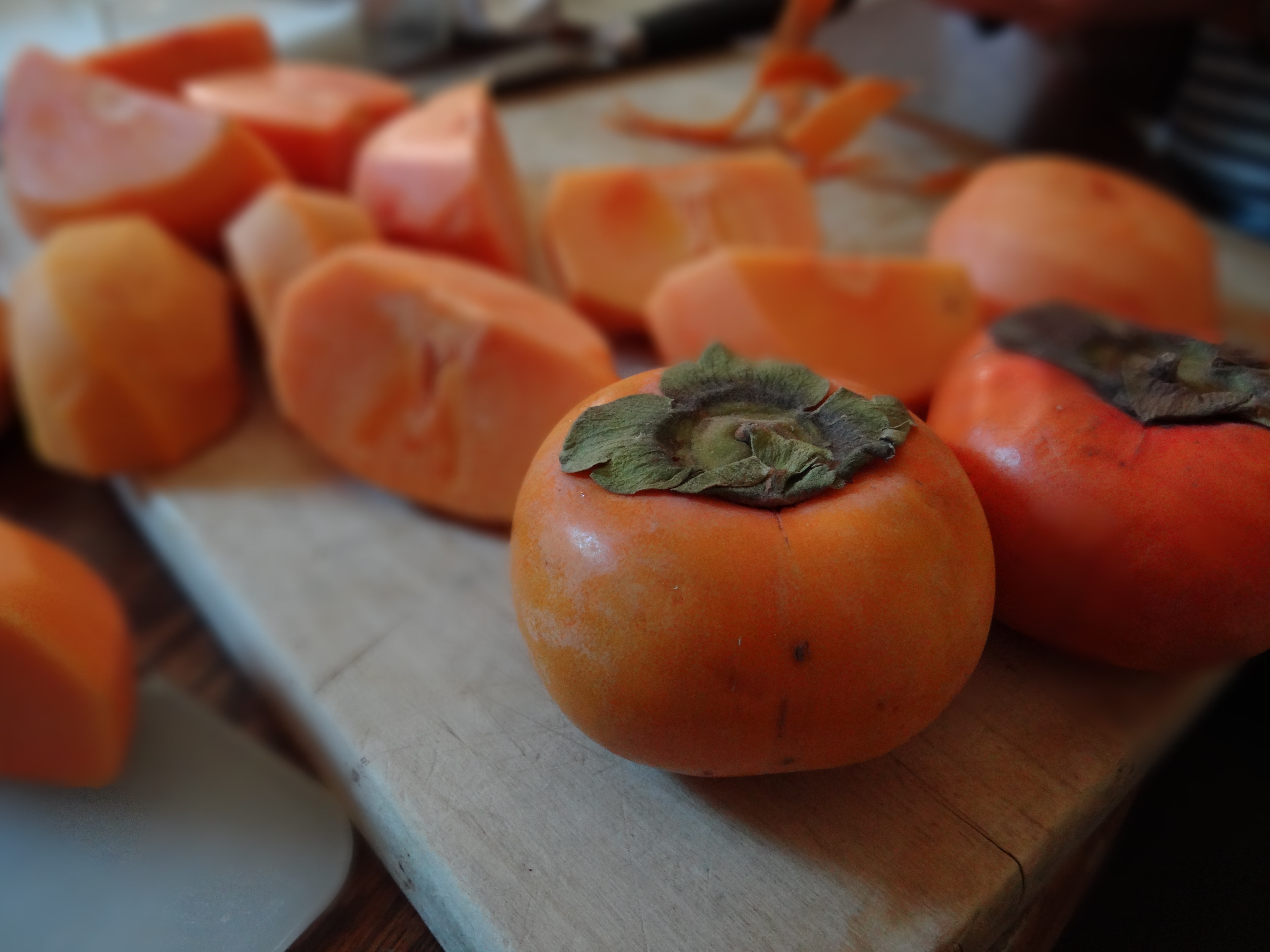 Making Kaki (Dried Persimmons)  with Bachan